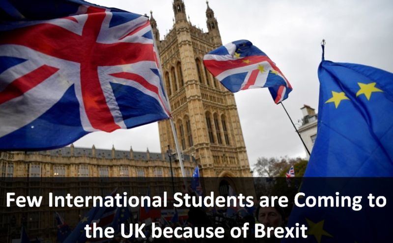 Few International Students are Coming to the UK because of Brexit