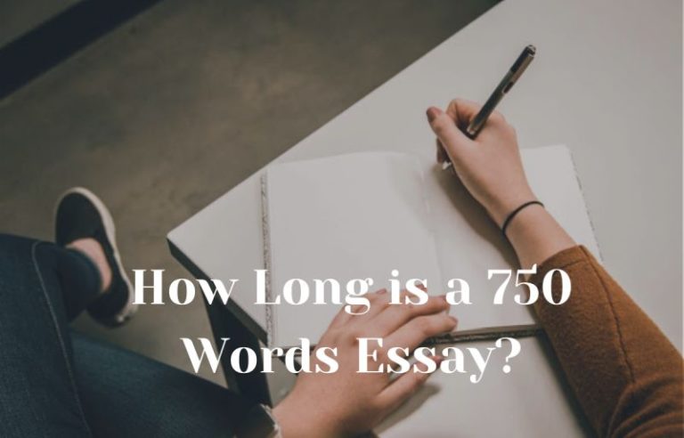how long is 750 words essay