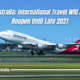 Australia: International Travel Will Not Reopen Until Late 2021