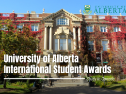 University of Alberta International Student Awards, Canada