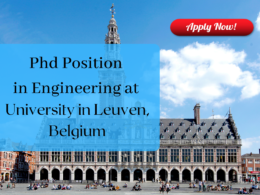 PhD Position in Engineering at University in Leuven, Belgium