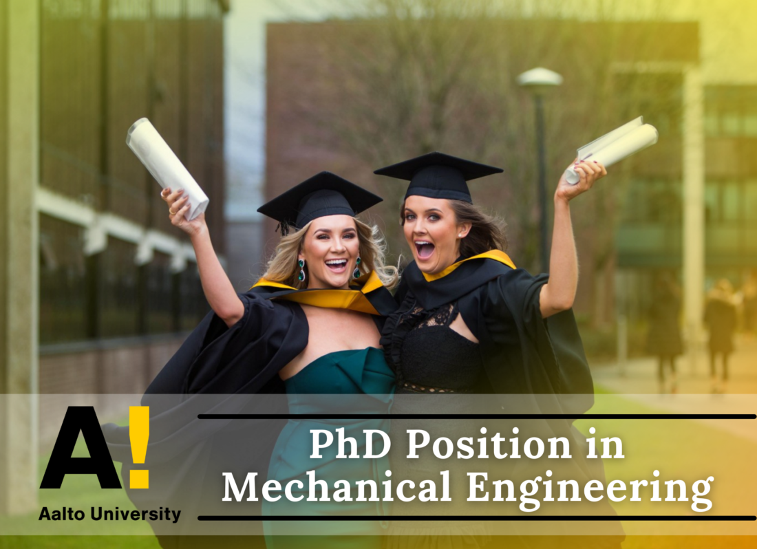 phd position in mechanical engineering in europe