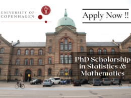 PhD Stipends in Statistics & Mathematics at the University of Copenhagen
