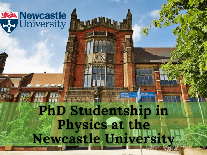 PhD Studentship in Physics at the Newcastle University