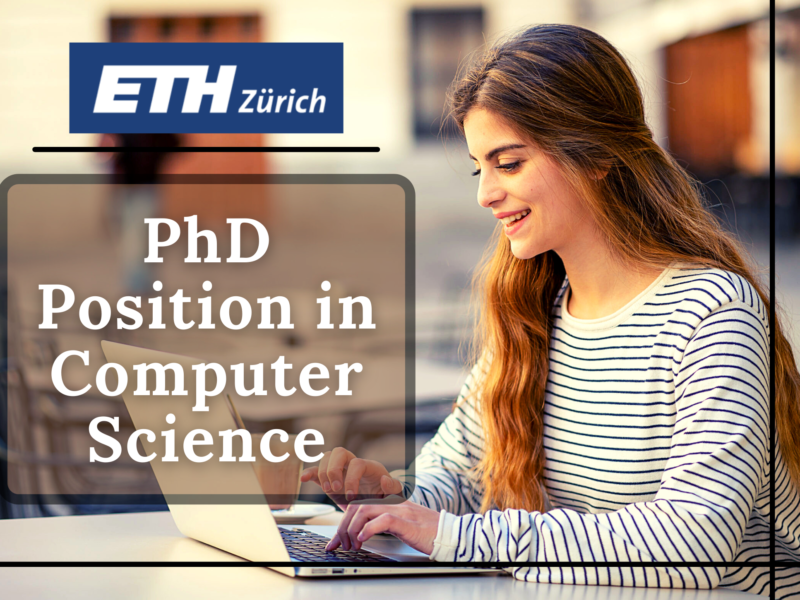 PhD Position in Computer Science at ETH Zurich