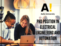 PhD Position in Electrical Engineering and Automation at Aalto University